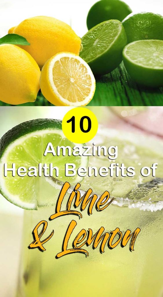 10 Amazing Health Benefits of Lime and Lemon