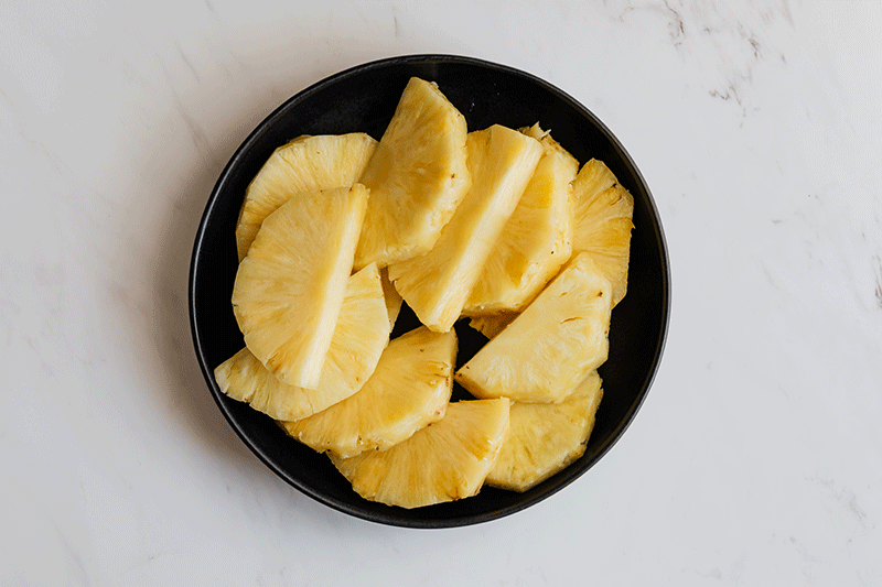 Pineapple slices